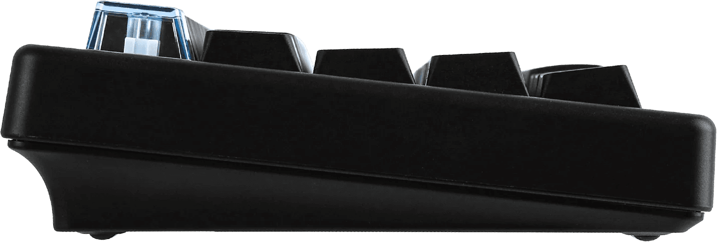 Core 60 — side profile, feet down
